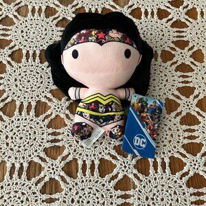 NTW Toy Factory 7” DC Plush Sticker Bomb Wonder Woman Chibi